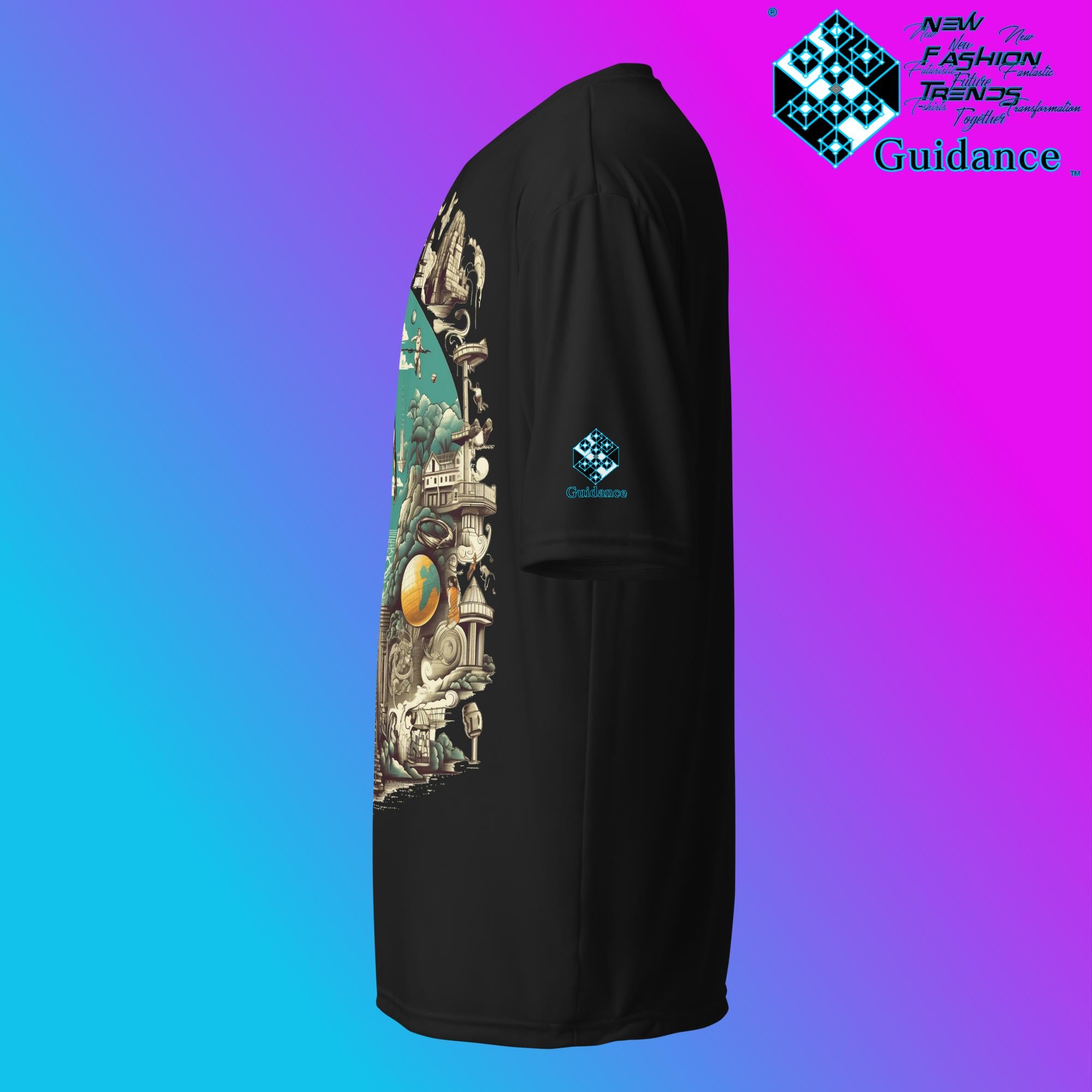 Another Perspective Cosmic T Shirt by XGuidance Black 11