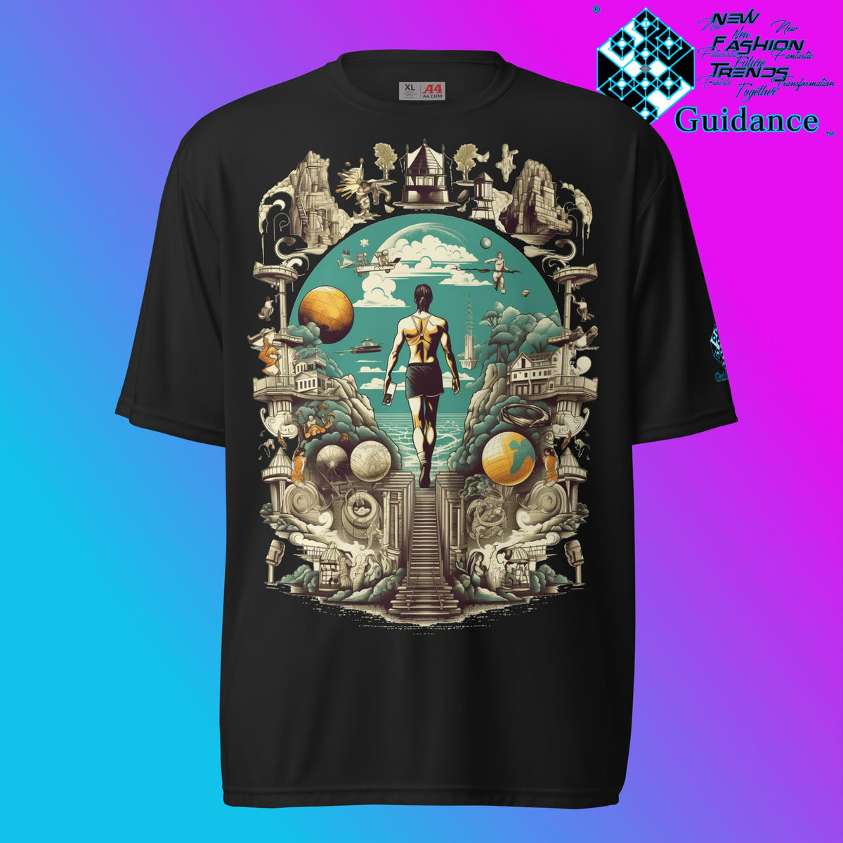 Another Perspective Cosmic T Shirt by XGuidance Black 1