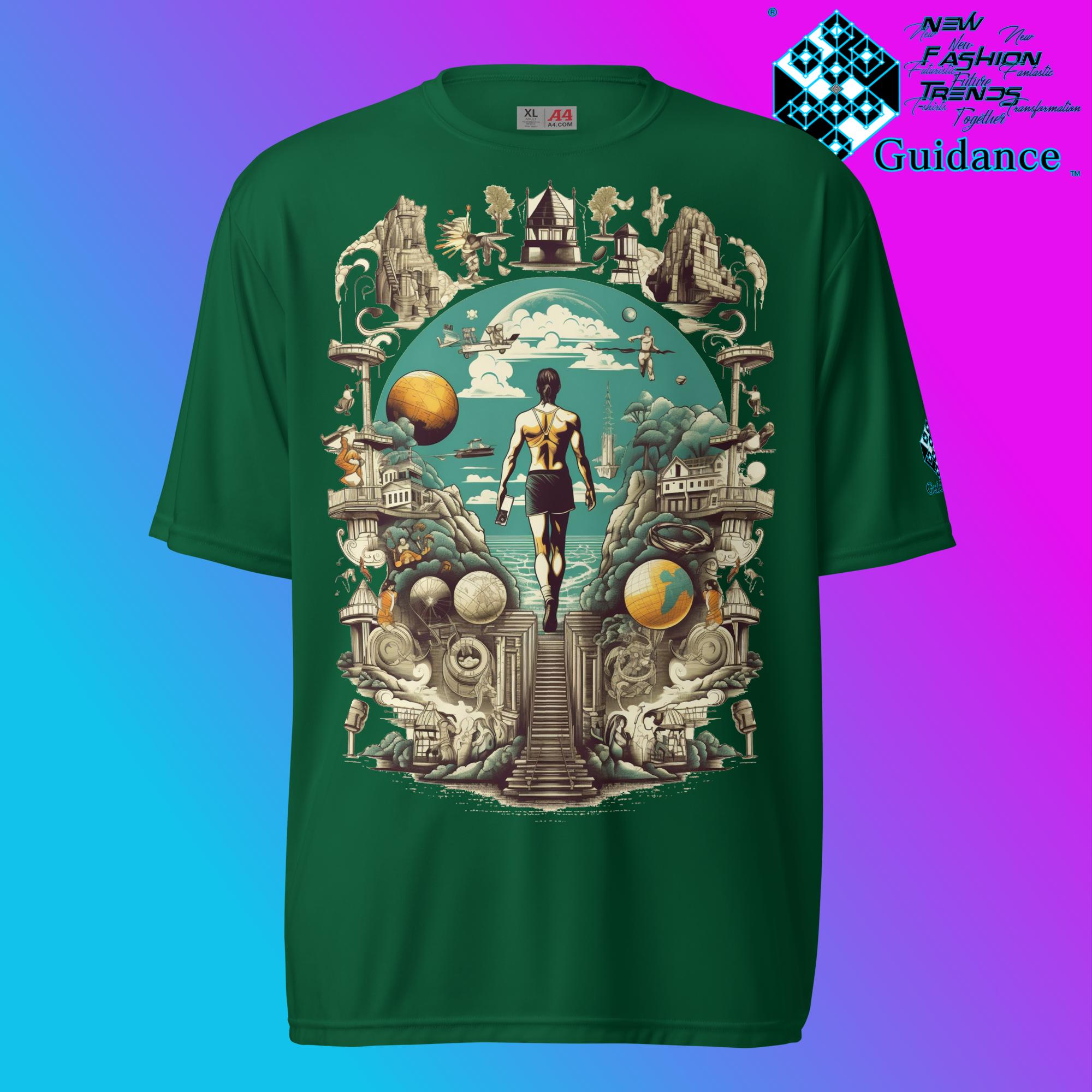 Another Perspective Cosmic T Shirt by XGuidance Forest Green 2
