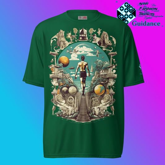 Another Perspective Cosmic T Shirt by XGuidance Forest Green 2