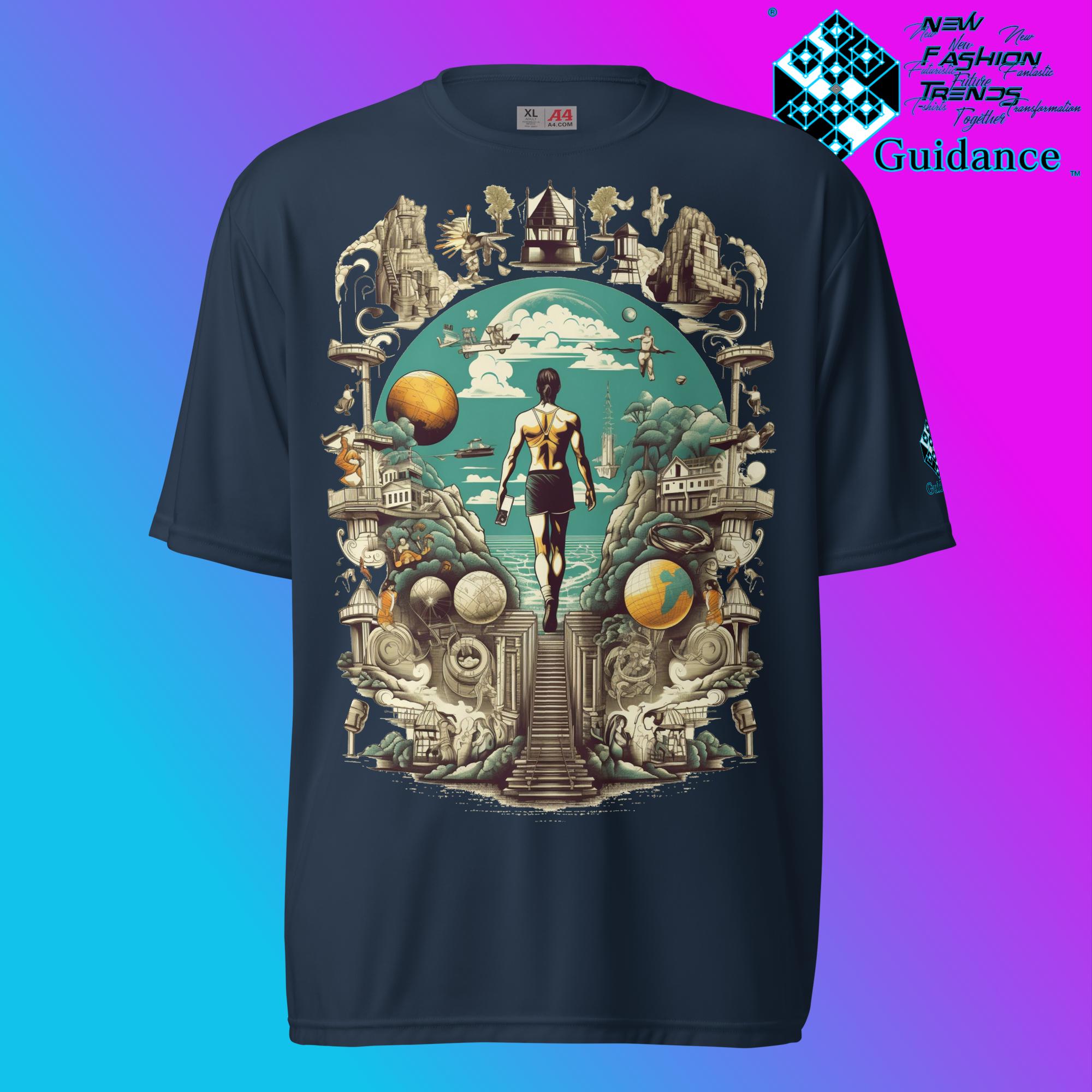 Another Perspective Cosmic T Shirt by XGuidance Navy 4