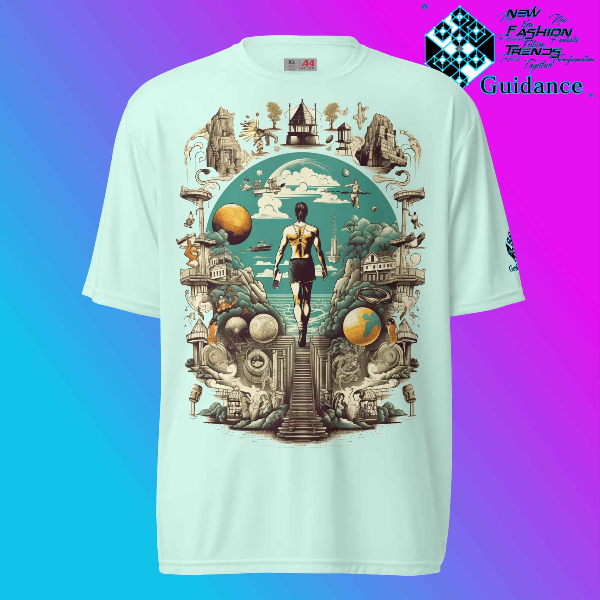Another Perspective Cosmic T Shirt by XGuidance Pastel Mint 5