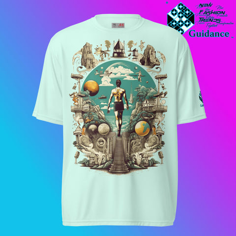 Another Perspective Cosmic T Shirt by XGuidance Pastel Mint 5