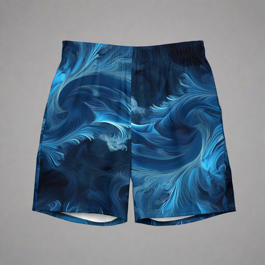 Aquatic Momentum Swim Trunks – Ocean Wave Motion by XGuidance 2XS 1