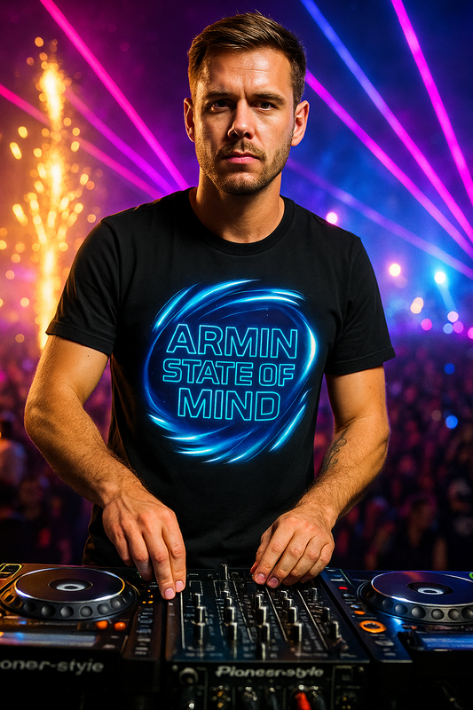 Armin State of Mind T-Shirt, EDM Festival T-Shirts by XGuidance XS 1