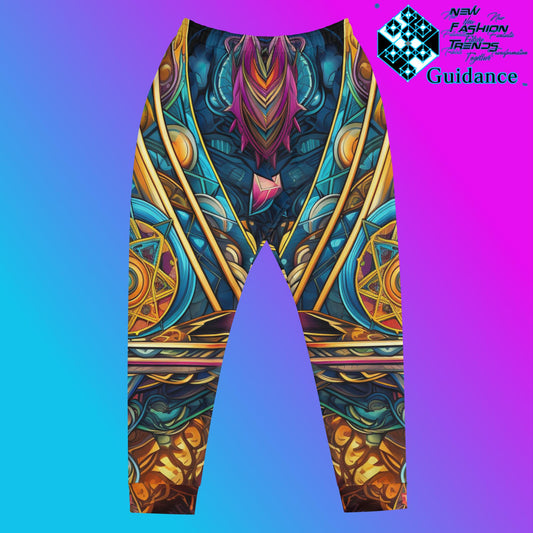 Artful Tapestry Jogger Pants – Wearable Art Festival Clothing by XGuidance XS 1