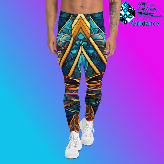 Artful Tapestry Leggings Artistic Yoga Wear by XGuidance XS 1