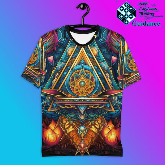 Artful Tapestry T-Shirt – Sacred Geometry Spiritual Streetwear T-Shirts by XGuidance XS 1