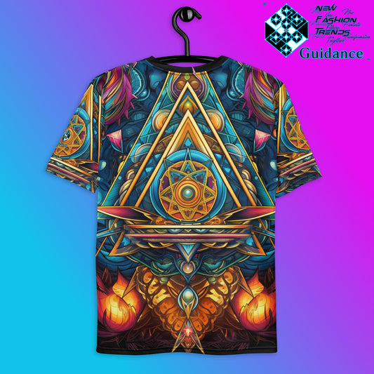 Artful Tapestry T-Shirt – Sacred Geometry Spiritual Streetwear T-Shirts by XGuidance XS 2