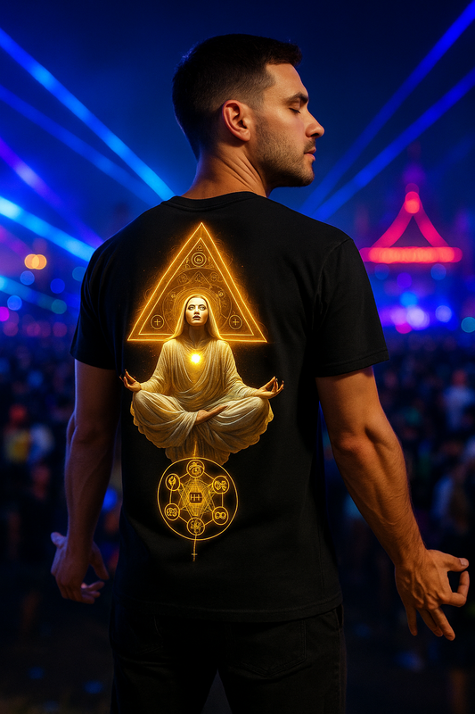 Ascension Light T-Shirt, Spiritual Festival T-Shirts by XGuidance XS 1