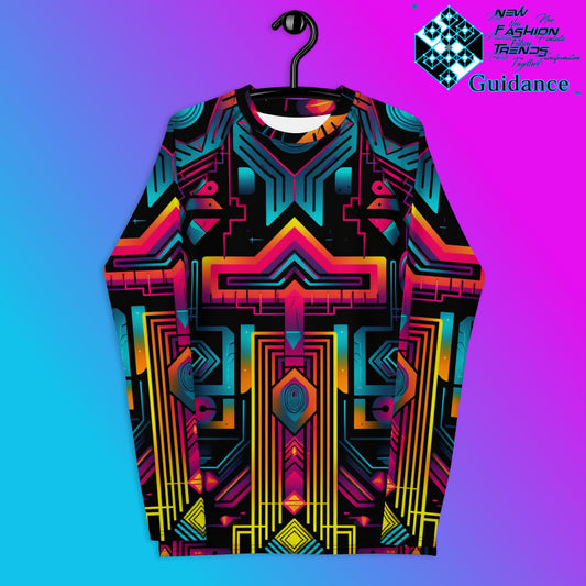 Astral Pathways Rash Guard Swim Shirt Rash Guard by XGuidance XS 1