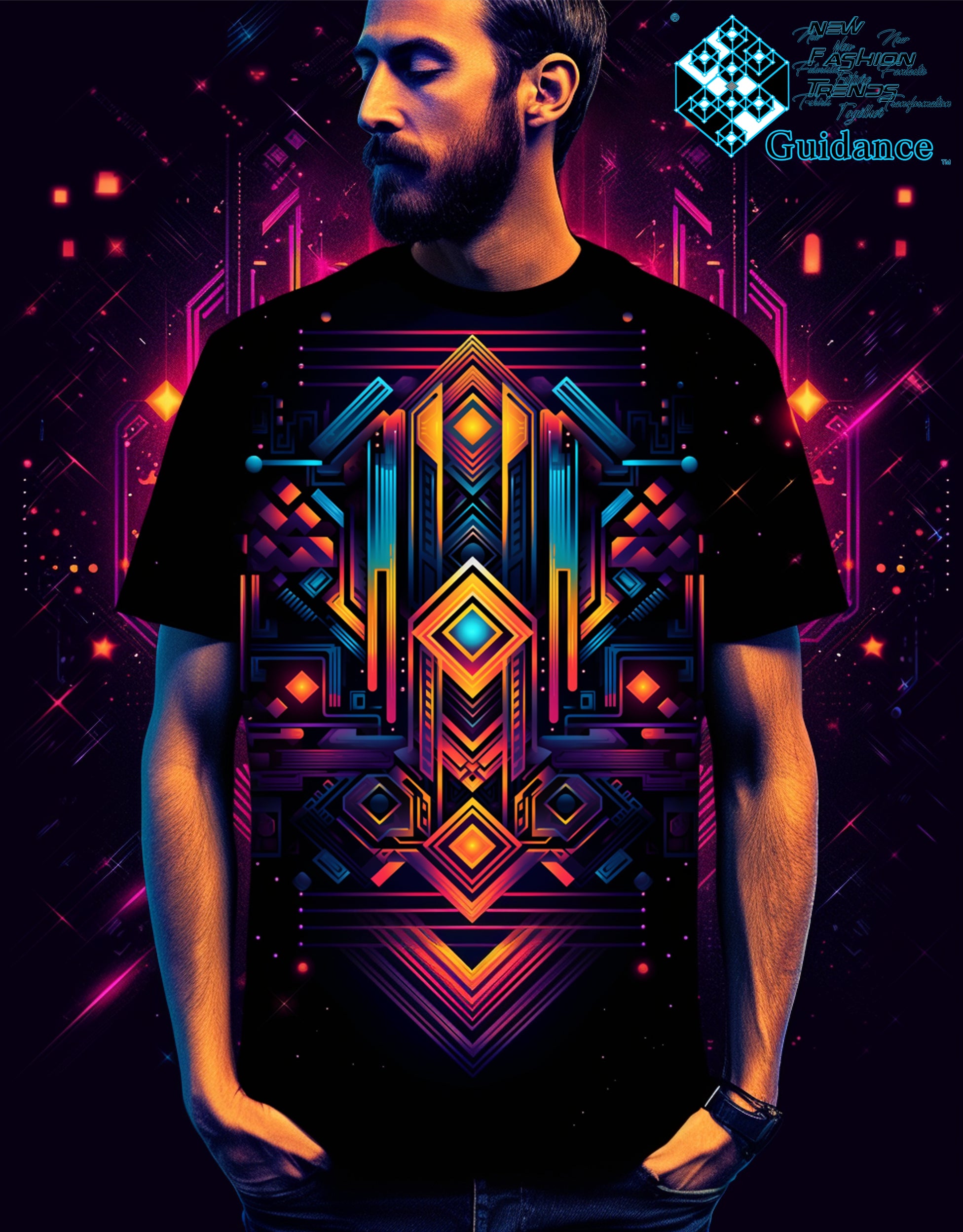 Astral Prism T-Shirt T-Shirts by XGuidance XS 1