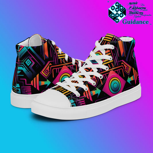 Astral Vision – Futuristic Neon Sneakers Sneakers by XGuidance White 2