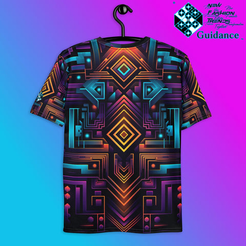 Aurora Circuit T-Shirt T-Shirts by XGuidance XS 3