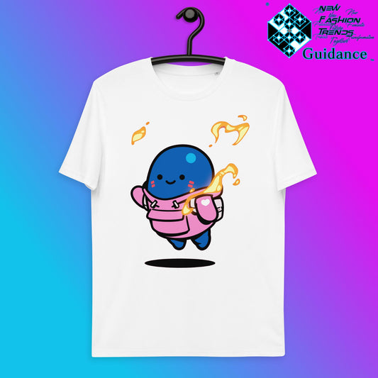 Azuky Fire Element T-Shirt T-Shirts by XGuidance White 1