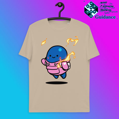 Azuky Fire Element T-Shirt T-Shirts by XGuidance Desert Dust 7