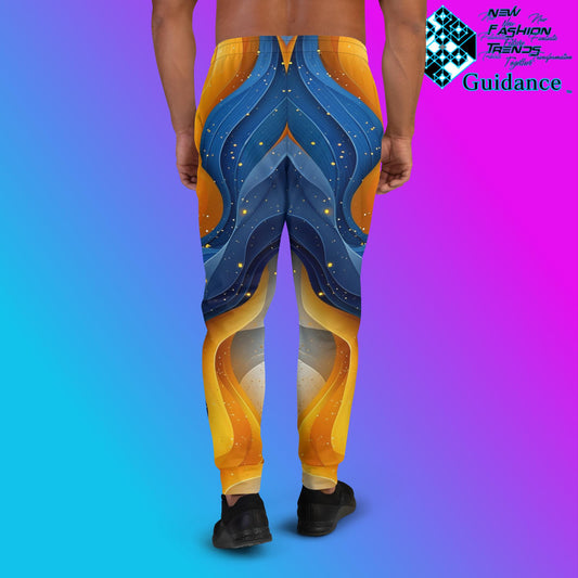 Azure Majesty Joggers – Blue Gold Royal Pants by XGuidance XS 2