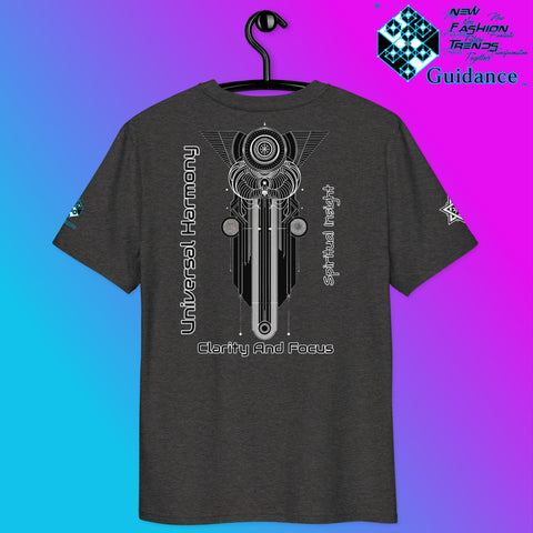 Balance and Unity T-Shirt with Sacred Geometry by XGuidance Black 11