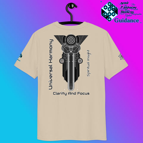 Balance and Unity T-Shirt with Sacred Geometry by XGuidance Black 12