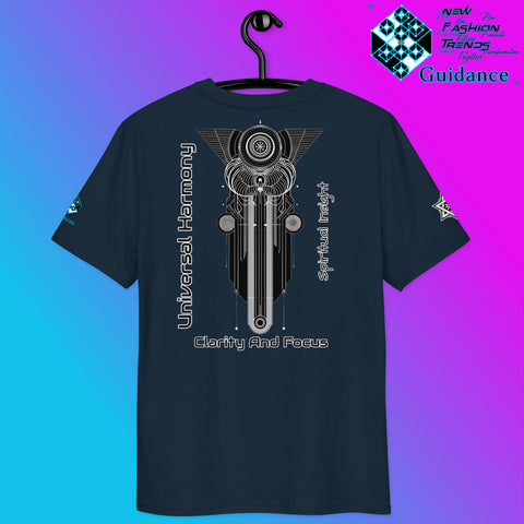 Balance and Unity T-Shirt with Sacred Geometry by XGuidance Black 14
