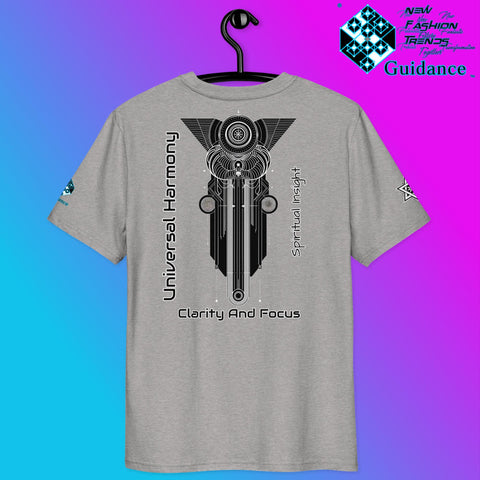 Balance and Unity T-Shirt with Sacred Geometry by XGuidance Black 15