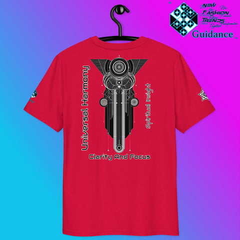 Balance and Unity T-Shirt with Sacred Geometry by XGuidance Black 18