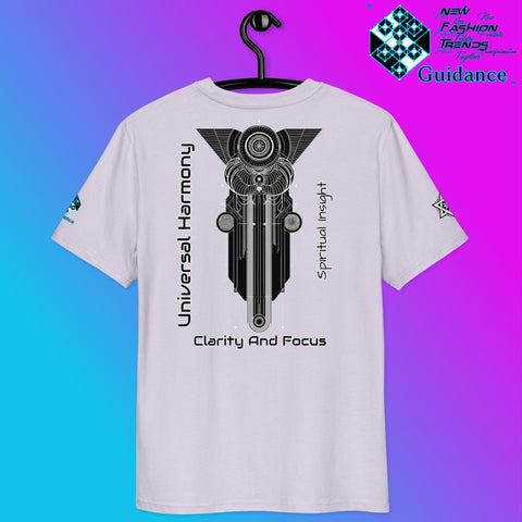 Balance and Unity T-Shirt with Sacred Geometry by XGuidance Black 61