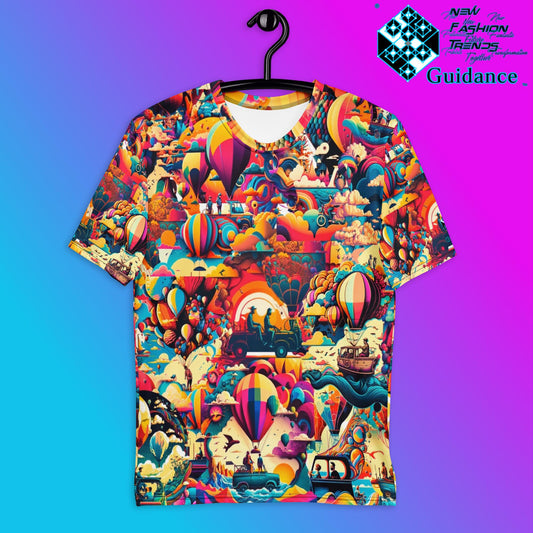 Balloon Voyage Retro Tee by XGuidance XS 1