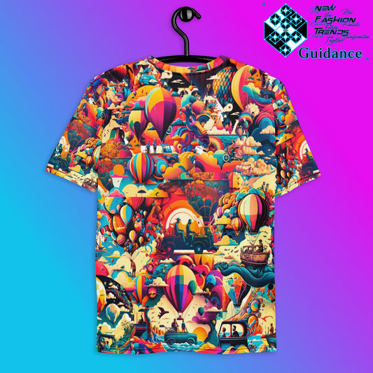 Balloon Voyage Retro Tee by XGuidance XS 2