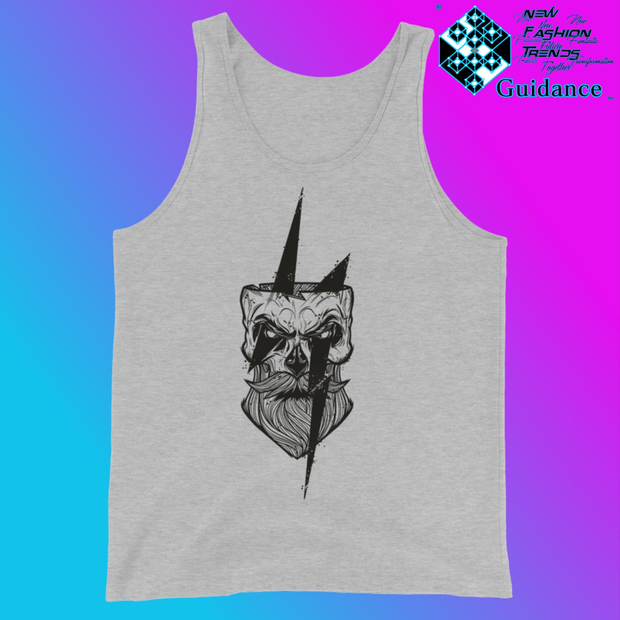 Barbarian - Tank Tops Tank Tops by XGuidance Athletic Heather 1