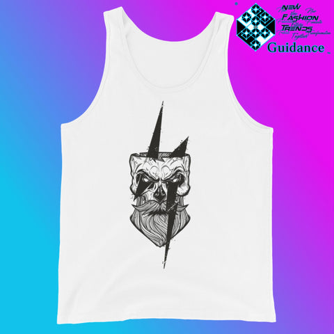 Barbarian - Tank Tops Tank Tops by XGuidance White 3