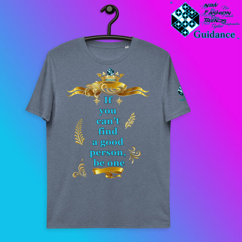 BE ONE T-Shirt T-Shirts by XGuidance Dark Heather Blue 12