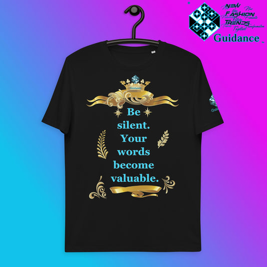 Be Silent T-Shirt T-Shirts by XGuidance Black 1