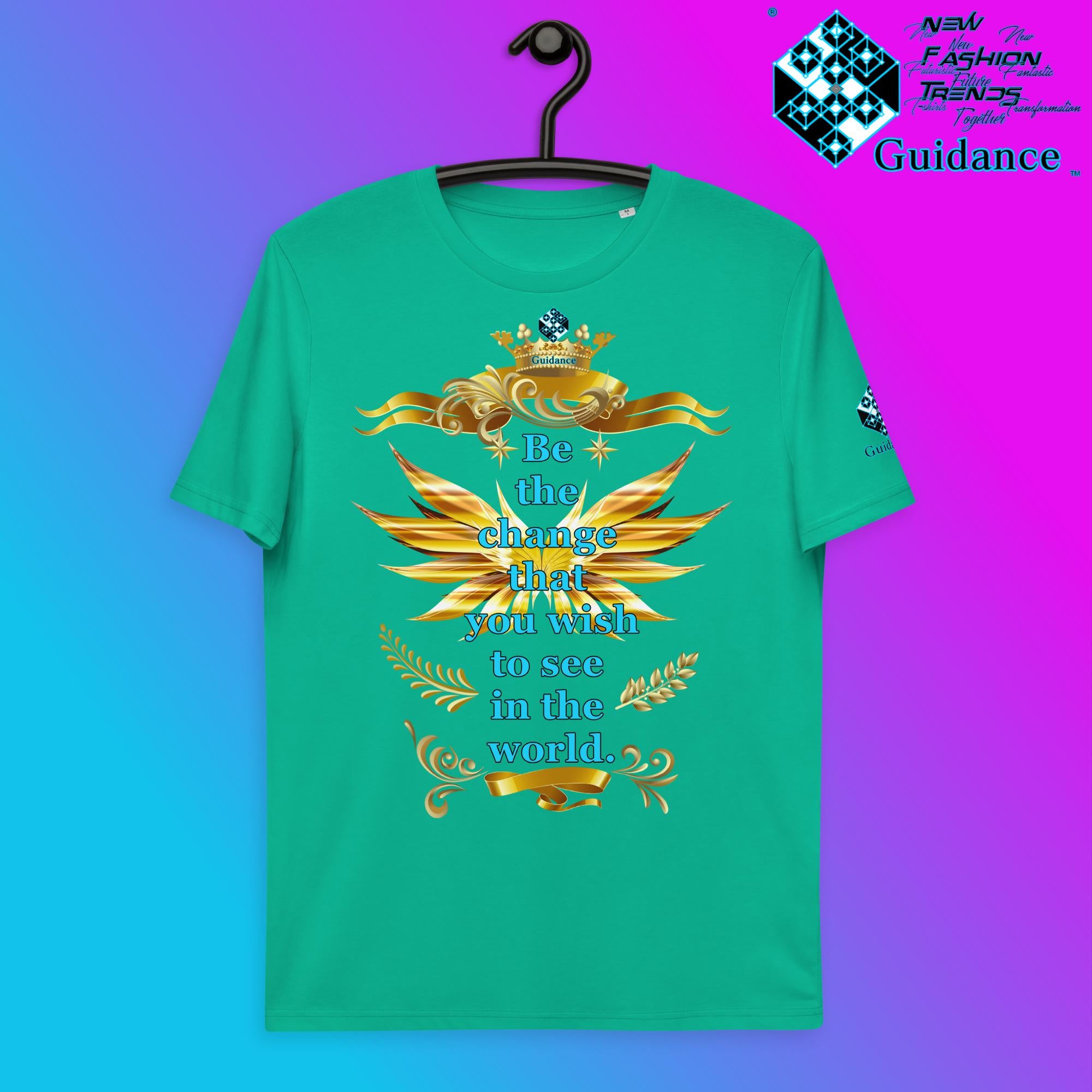 Be The Change T-Shirt T-Shirts by XGuidance Go Green 13