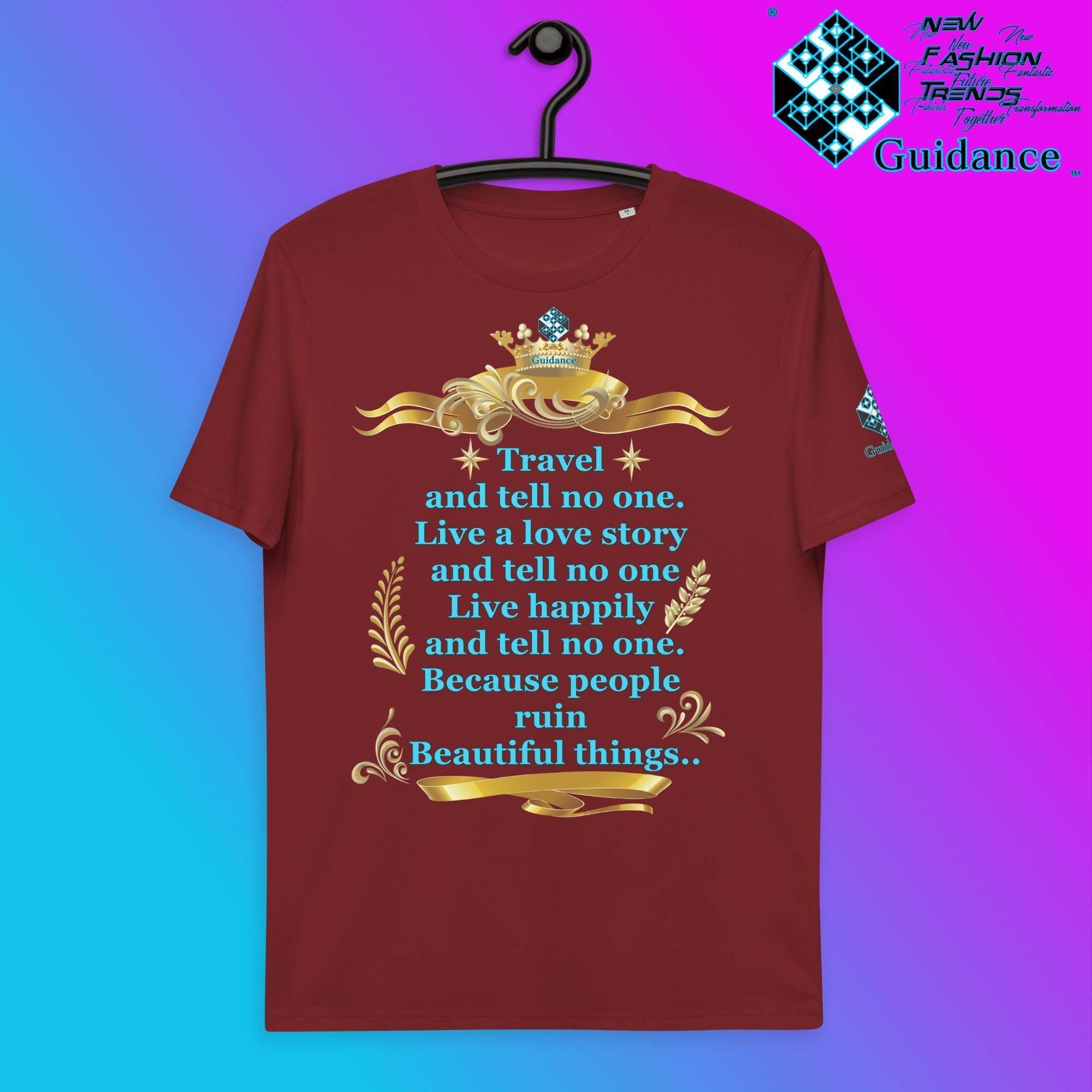 Beautiful Things T-Shirt T-Shirts by XGuidance Burgundy 10
