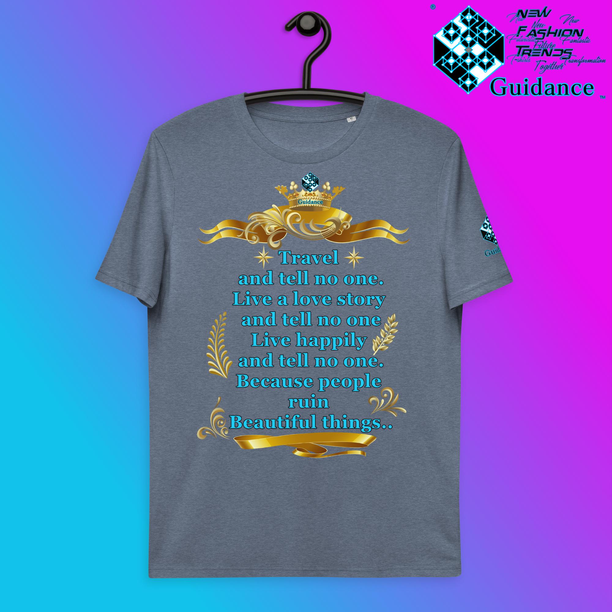 Beautiful Things T-Shirt T-Shirts by XGuidance Dark Heather Blue 12