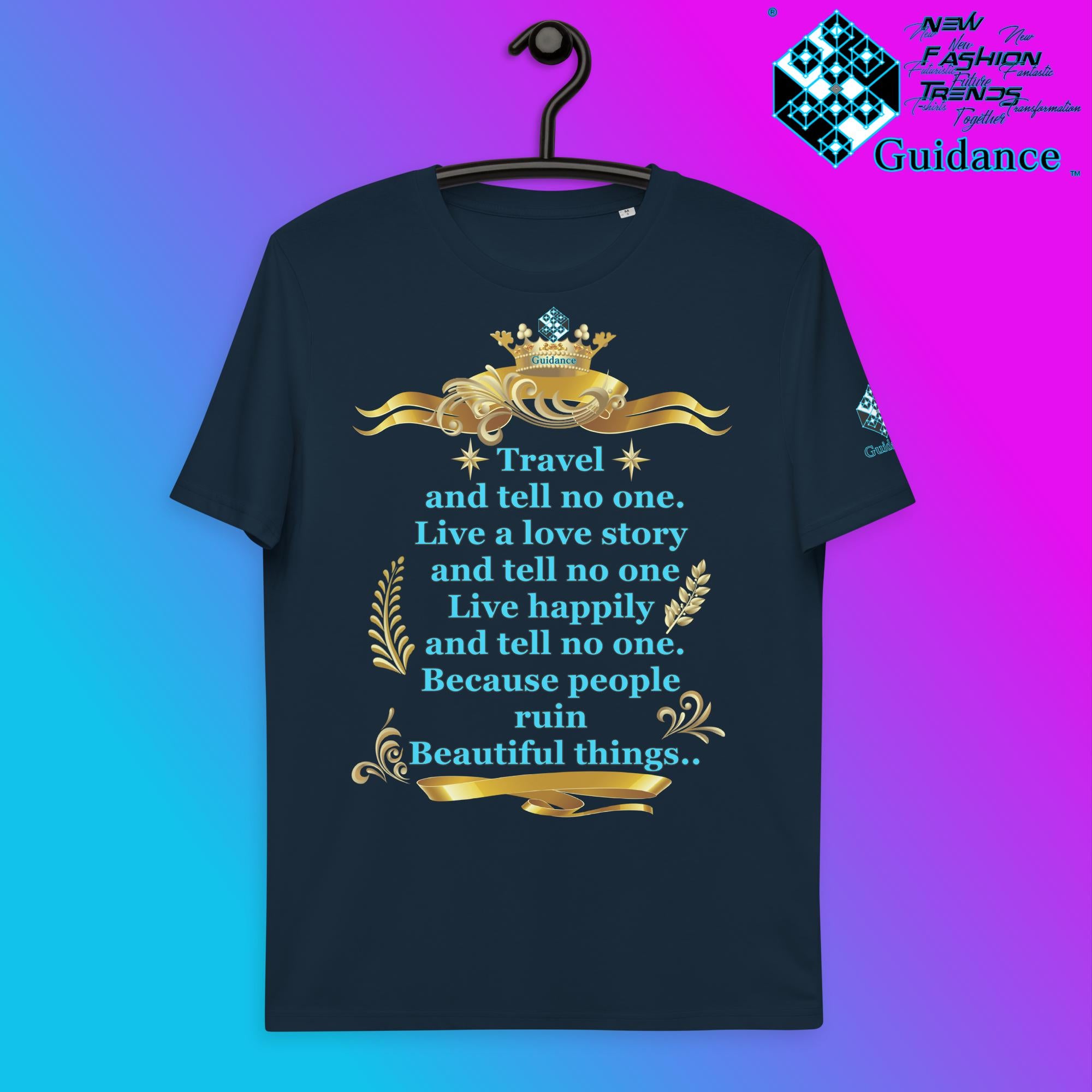 Beautiful Things T-Shirt T-Shirts by XGuidance French Navy 3