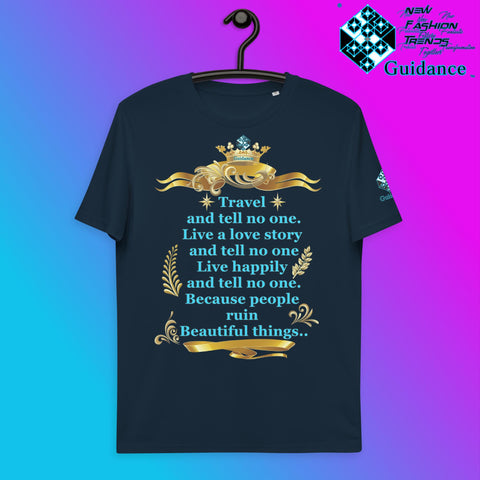 Beautiful Things T-Shirt T-Shirts by XGuidance French Navy 3