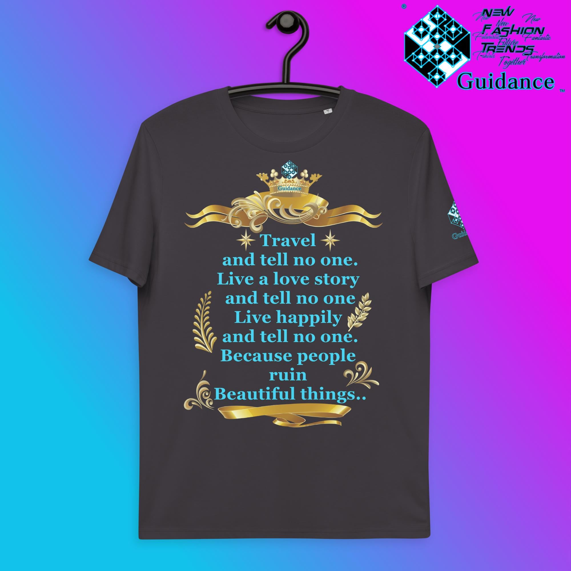 Beautiful Things T-Shirt T-Shirts by XGuidance Anthracite 6
