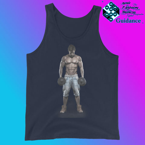 Become Like This - Tank Tops Tank Tops by XGuidance Navy 6