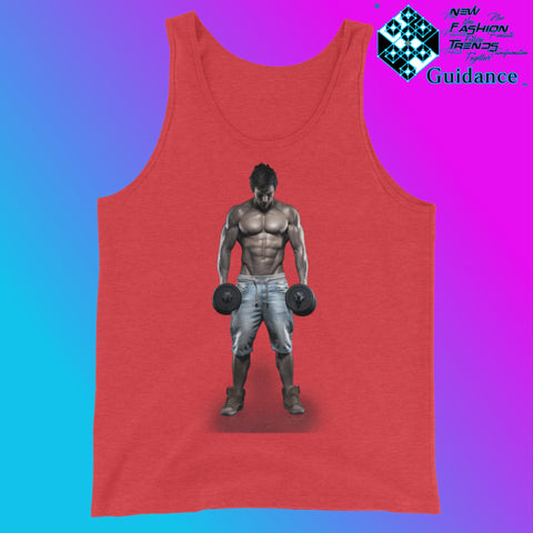 Become Like This - Tank Tops Tank Tops by XGuidance Red Triblend 9