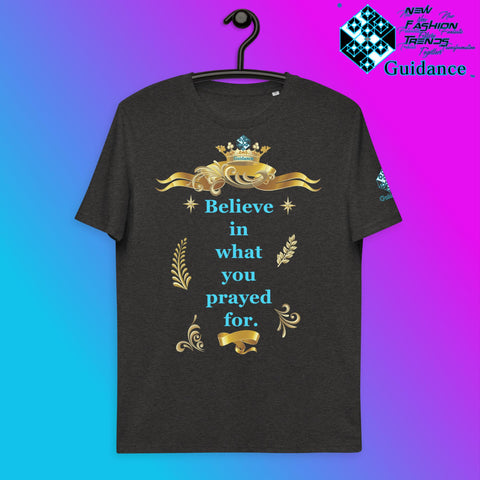 Believe T-Shirt T-Shirts by XGuidance Dark Heather Grey 11