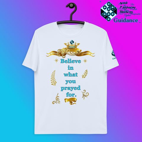 Believe T-Shirt T-Shirts by XGuidance Serene Blue 15