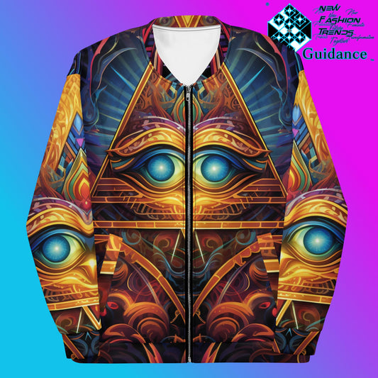 Beyond Temporal Threads Bomber Jacket Vintage Festival by XGuidance XS 1