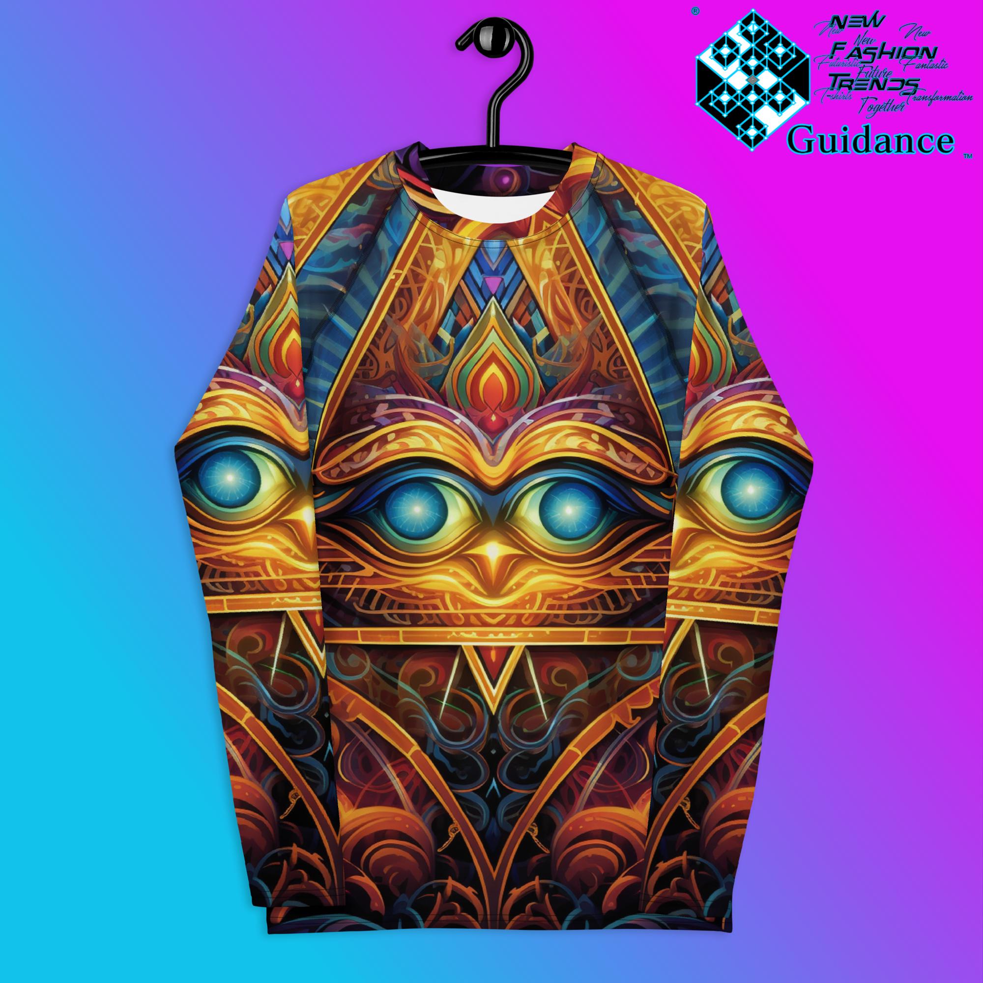 Beyond Temporal Threads Festival Long Sleeve Rash Guard by XGuidance XS 1