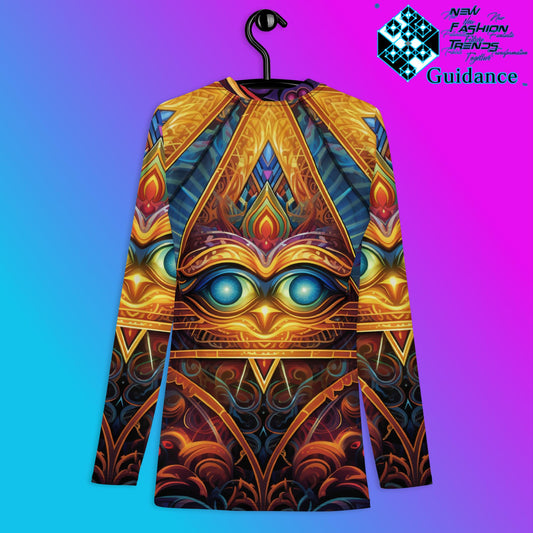 Beyond Temporal Threads Festival Long Sleeve Rash Guard by XGuidance XS 2