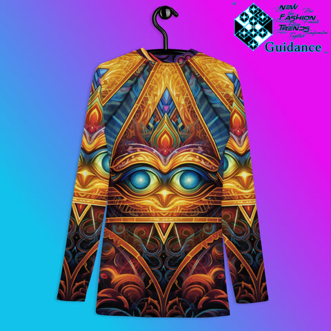 Beyond Temporal Threads Festival Long Sleeve Rash Guard by XGuidance XS 2