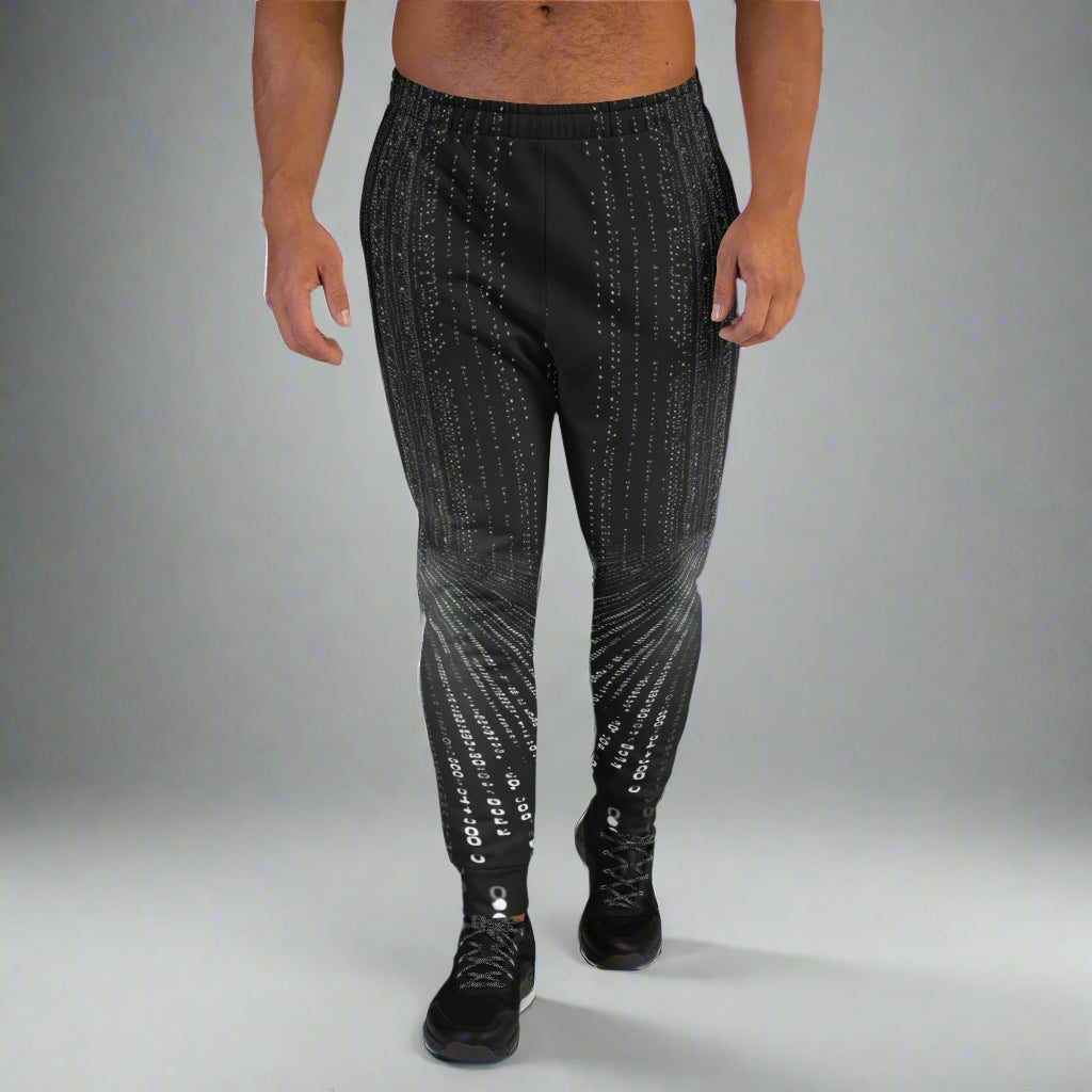 Binary Code Joggers – Digital Era Style Meets Comfort by XGuidance XS 1