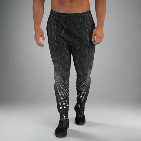 Binary Code Joggers – Digital Era Style Meets Comfort by XGuidance XS 1