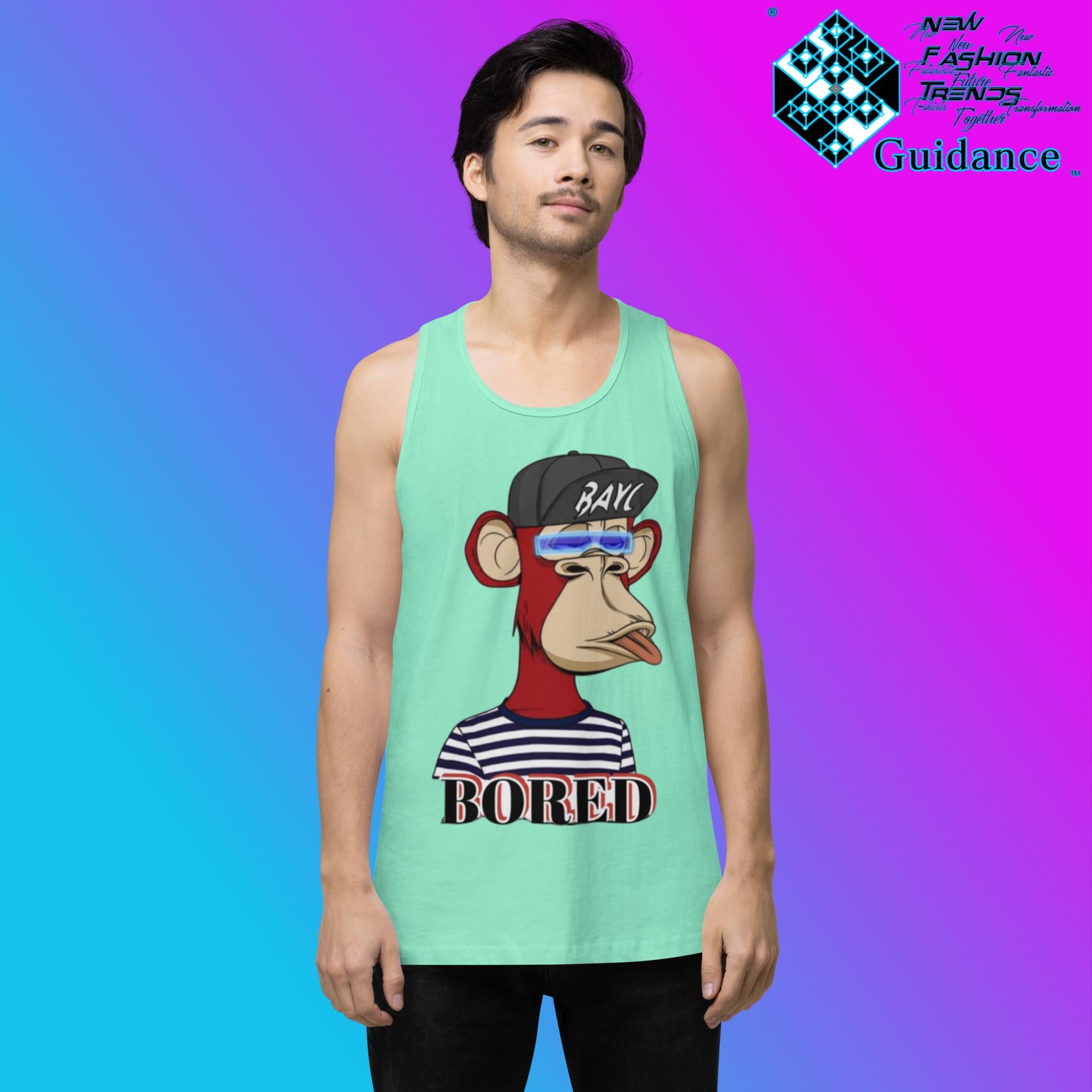 Bored Ape NFT - Tank Tops Tank Tops by XGuidance Mint 5